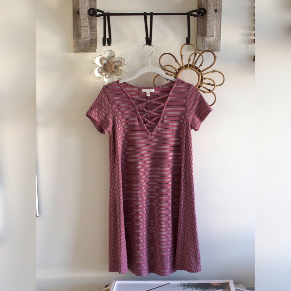 striped Tshirt dress